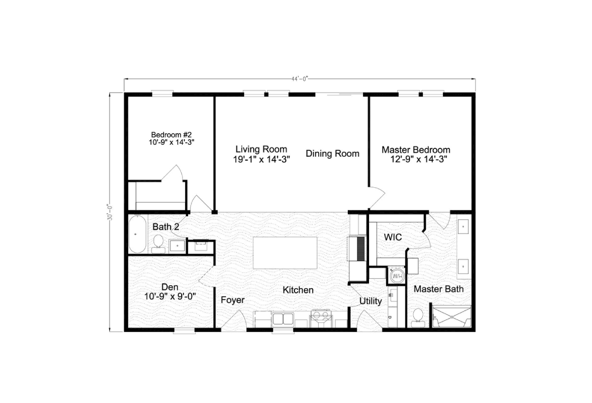 Lifestyle Ventura IV 30442A by Palm Harbor Homes Showcase Homes Direct